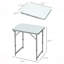 Table de camping pliante Outsunny de 23 po avec hauteur réglable (table incluse seulement)-520934010