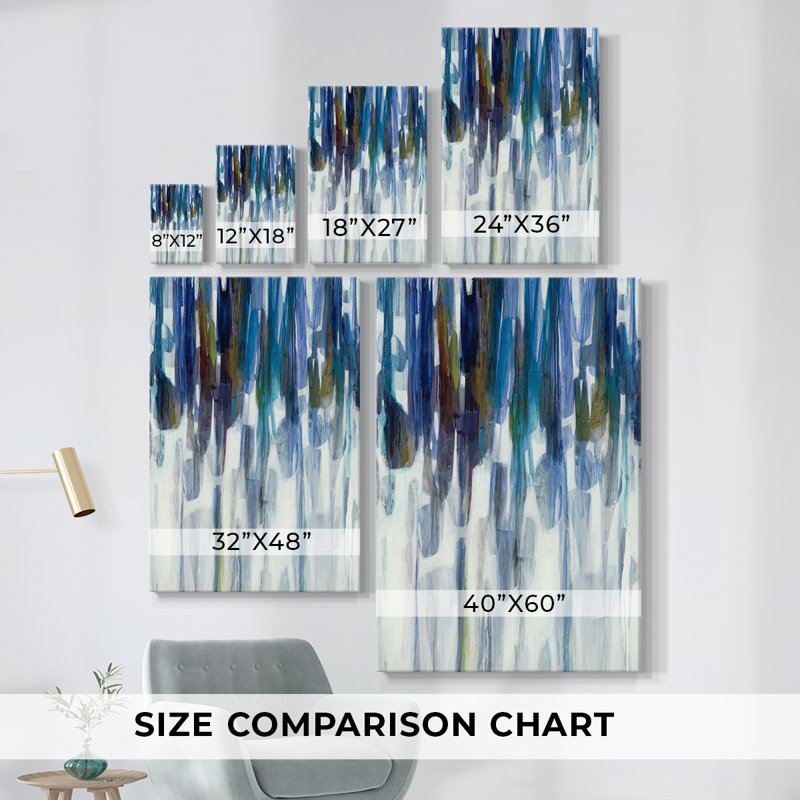 Windchimes -Gallery Wrapped Cavas, 36" H x 24" W