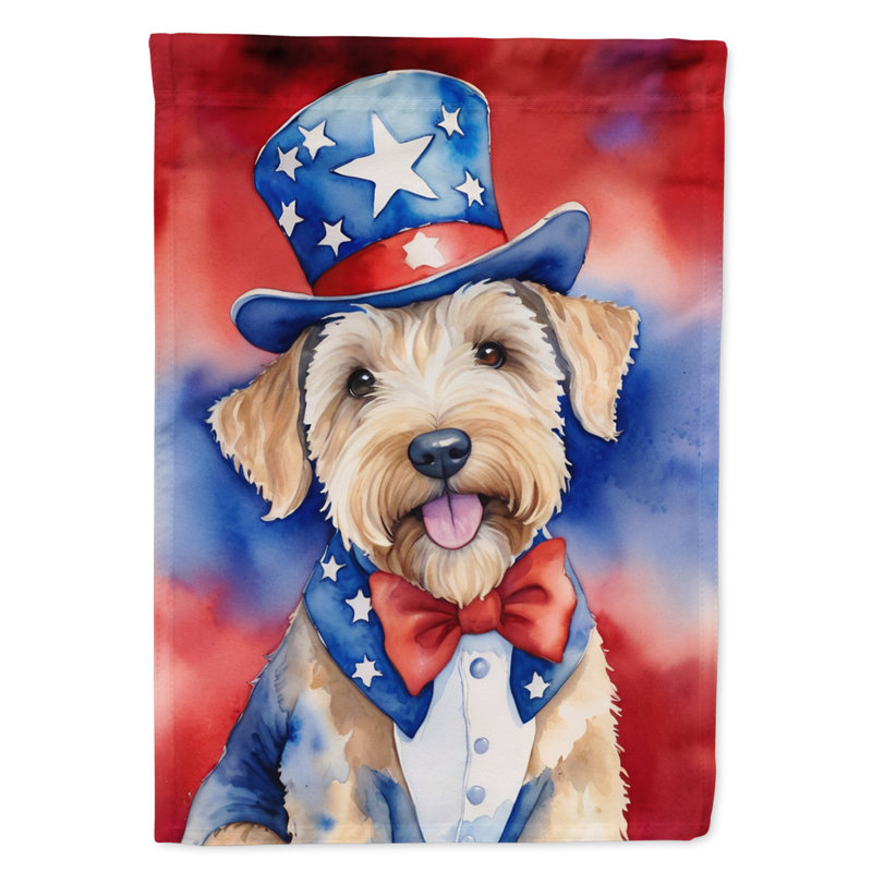 Drapeau patriotique du jardin américain, Terrier irlandais