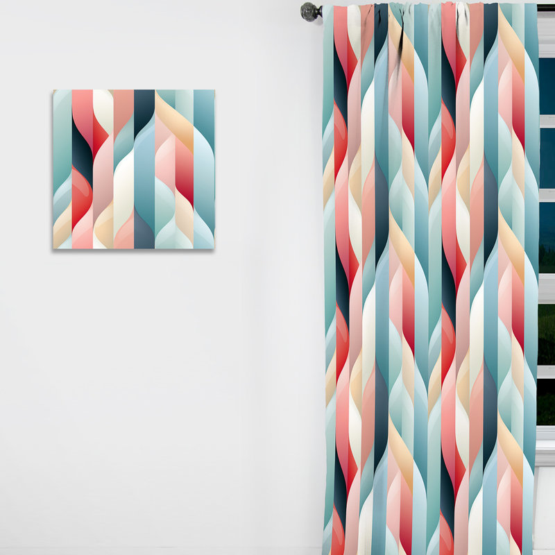 Rideau en velours moderne obscurcissant Subdued Elegance - 1 panneau, L 52 po x L 120 po