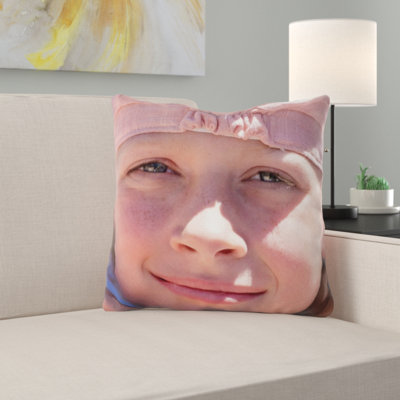 Coussin de fille fille