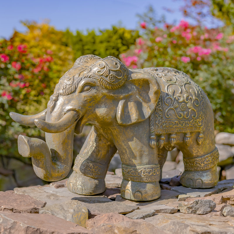 Statue de jardin Meridth Eleohant