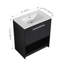 Meuble-lavabo autoportant de 30 pouces avec lavabo en céramique, portes à fermeture douce et fabrication en contreplaqué durable-126233230-126233228