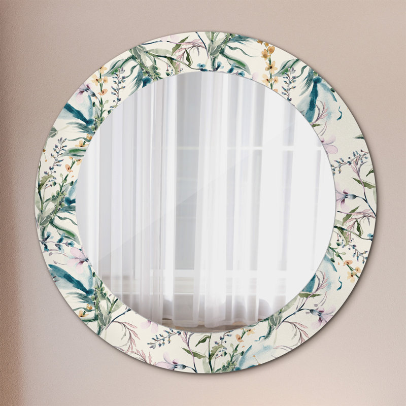 Huldar Glass Flat Wall Mirror