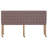 Maroon Espalier Odessa Dining Banquette