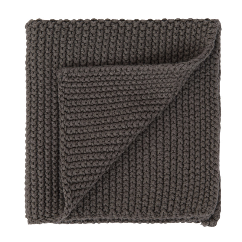 Cotton Knit Dish Cloths Tied with Cotton Tape