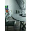 Keithley Round Metal Base Dining Table-38407207-92193986