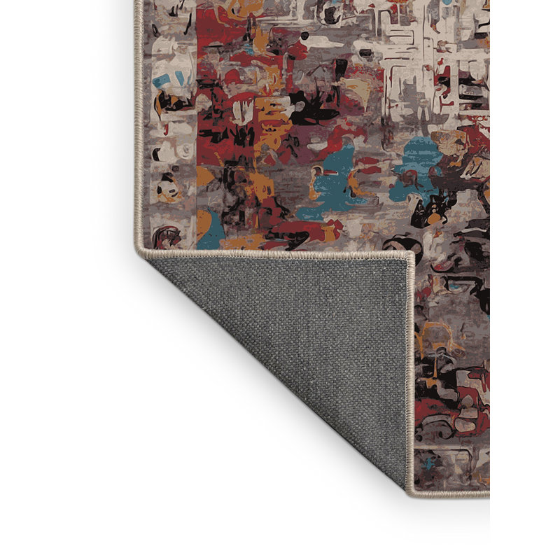 Tapis brun soyeux et moelleux, Tapis de couloir 2 pi x 4 pi
