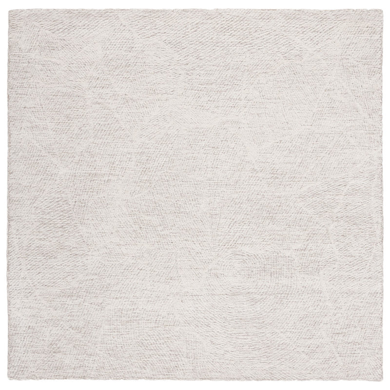 Airan Natural / Ivory Area Rug, Square 6'