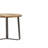 Reahard Solid wood Patio side table 