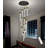 12-lights Glam Chandelier Crystal Led Dimmable Light