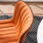 Heitger Leather Upholstered Side Chairs Modern Dining Chairs with Metal Legs, Dining Room Chair-1869799181