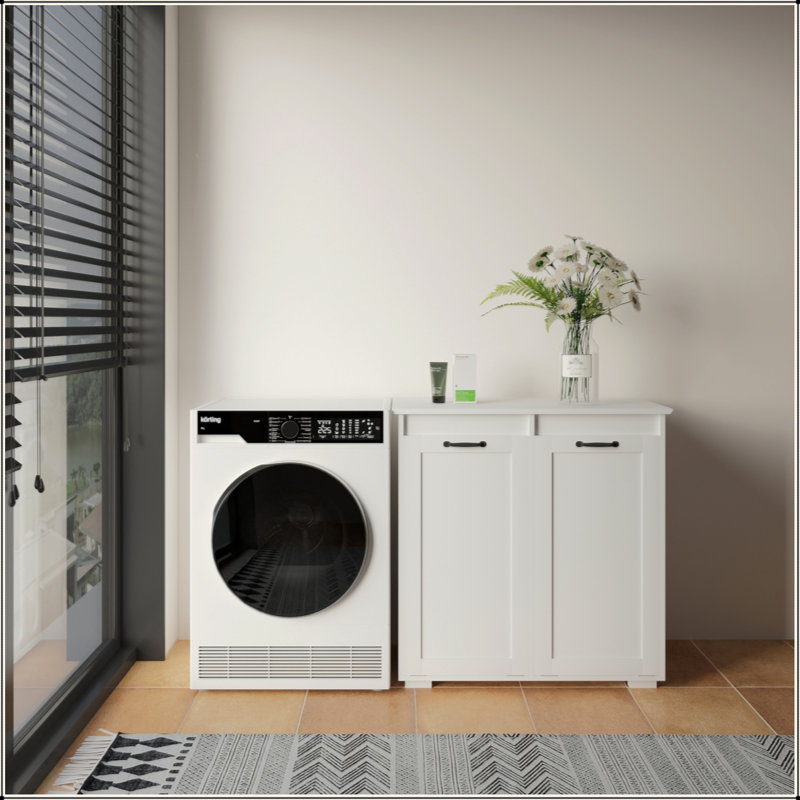 Armoire à linge, avec 2 sacs de doublure amovibles