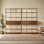 Simple style solid wood bookcase