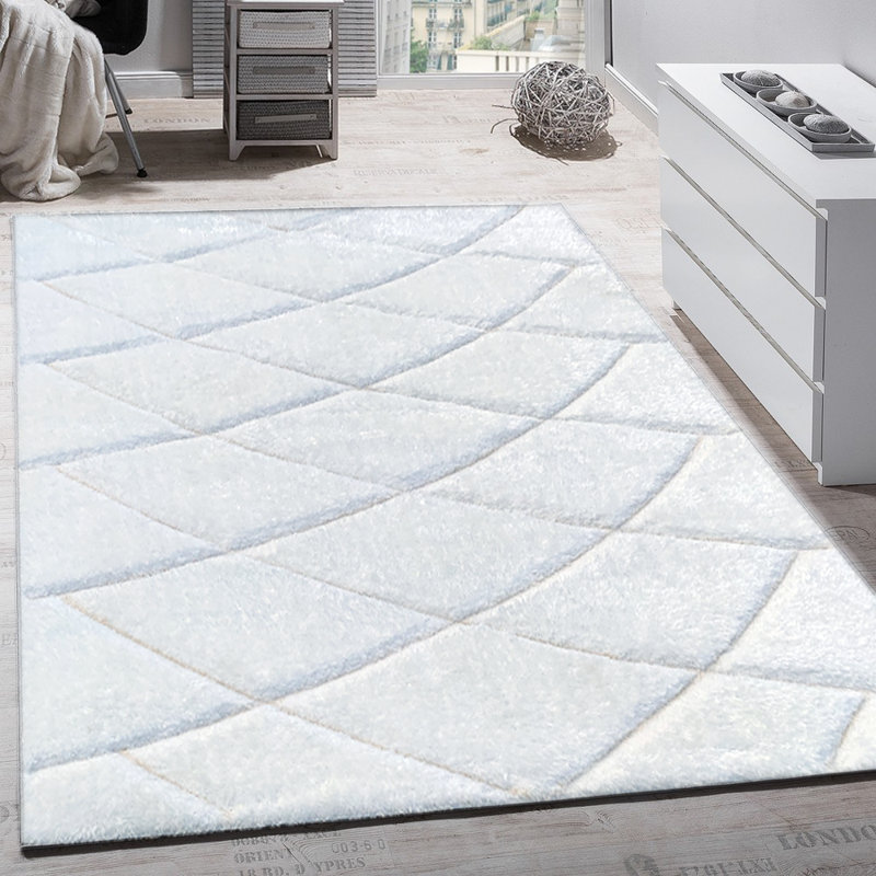 Stiller Geometric Indoor Rug, Rectangle 5' x 8'