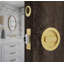 Pocket Door Hardware- Privacy with Finger Edge Pull-44386370