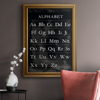 " Alphabet Chart "
