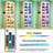 8-Tier LED Lights Shoe Cabinet