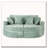 Full-Compressed Chaise Lounge Sofa-196024944