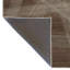 Tapis décoratif moderne à motif abstrait rayé brun-beige-244807309