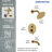 Dual-Function Tub and Shower Faucet Set, Tub And Shower Trim Kit, Valve Included-115357174