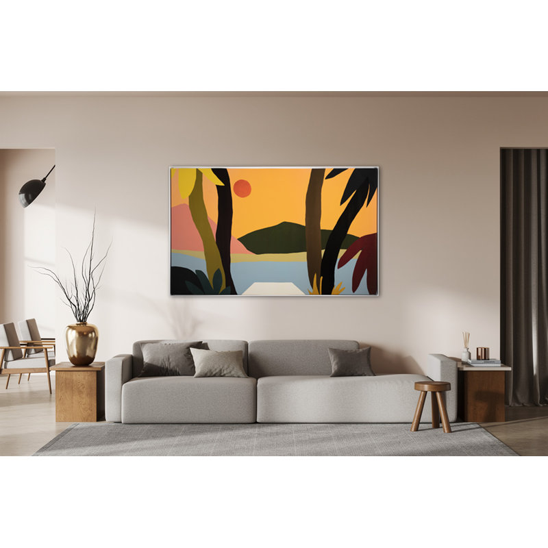 Gauguin's Forest Print by Joon Lee