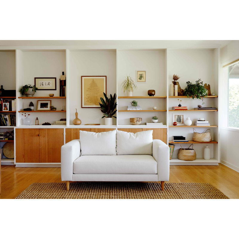 Essential Loveseat, Terra Cactus Leather / Metal, Metal