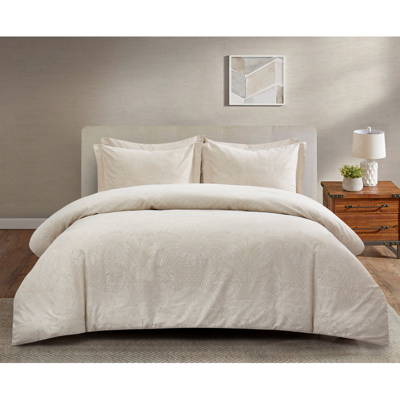 Ensemble de housse de couette en dentelle Timeless, Housse de couette très grand et 2 taies d'oreille