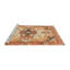 Tapis abstrait 10096 lavable à la machine 3096-13367352