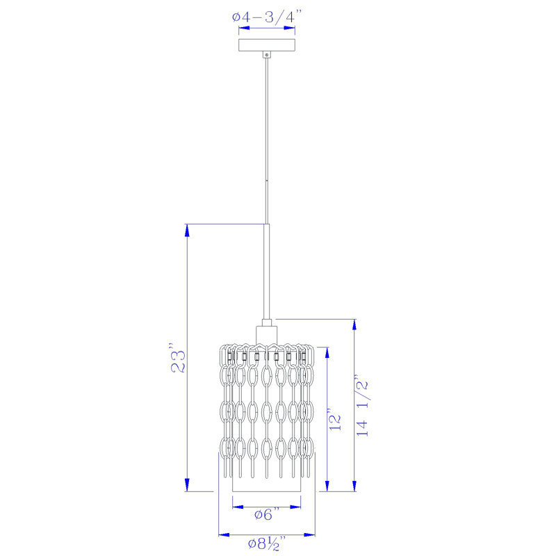 Condron 1 - Light Single Pendant
