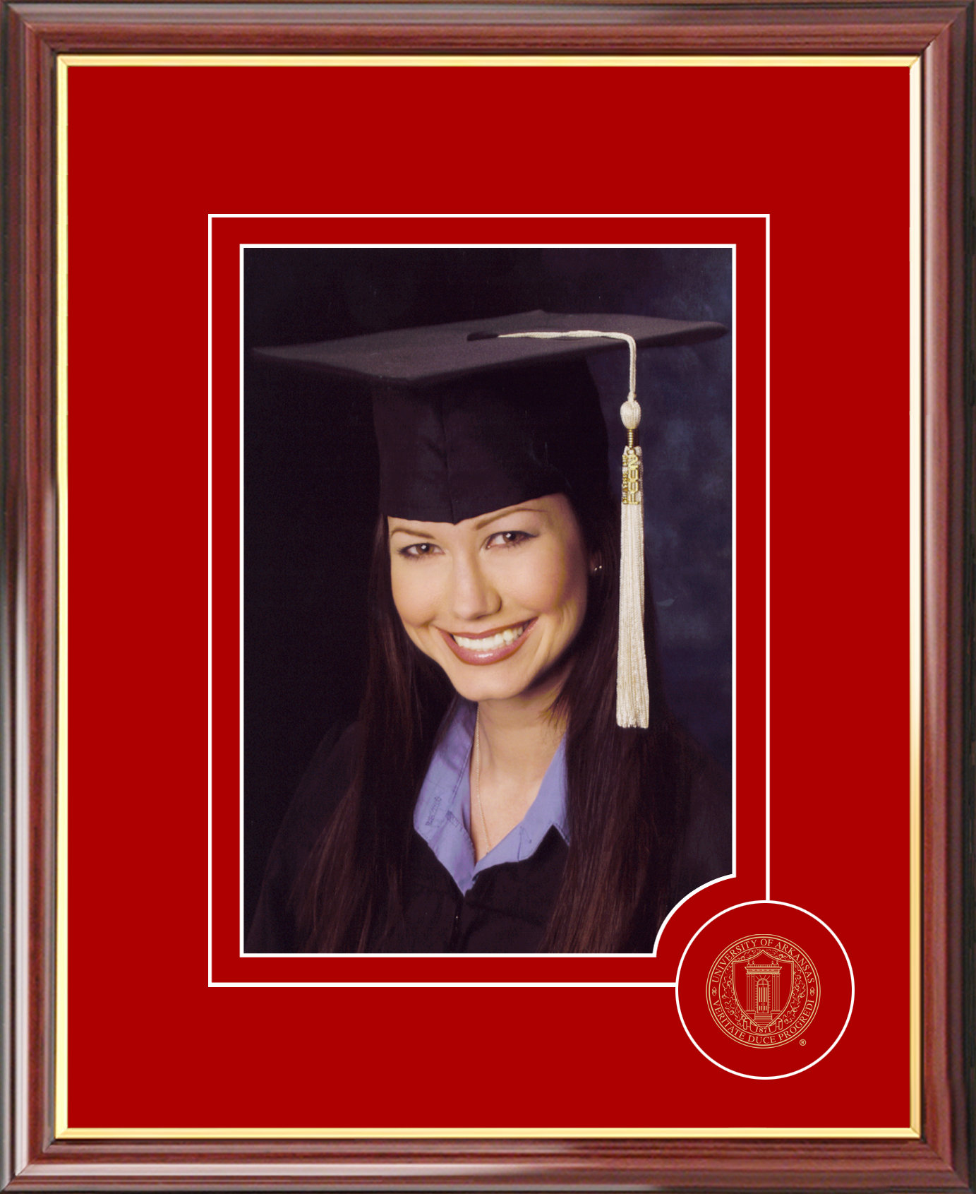 Phd Razorback Campus Images NCAA Arkansas Razorbacks Graduate Portrait Picture Frame ...