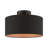 Arlicia Angelicque 1-Light 13" Semi Flush Mount