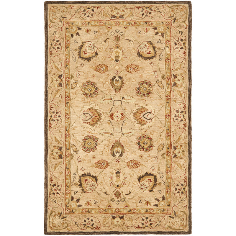 Tingley Hand Tufted Wool Oriental Rug, Rectangle 9' x 12'