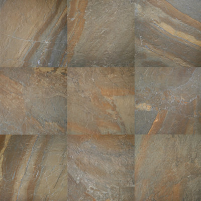 Ayers Rock 13" x 20" Porcelain Field Tile in Rustic Remnant