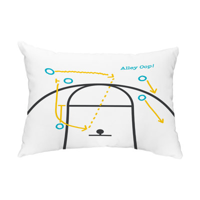 Housse de coussin rectangulaire d'extérieur Alley