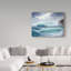 Fikes 'Coast Line 14', reproduction de peinture à l'huile sur toile tendue-25325591