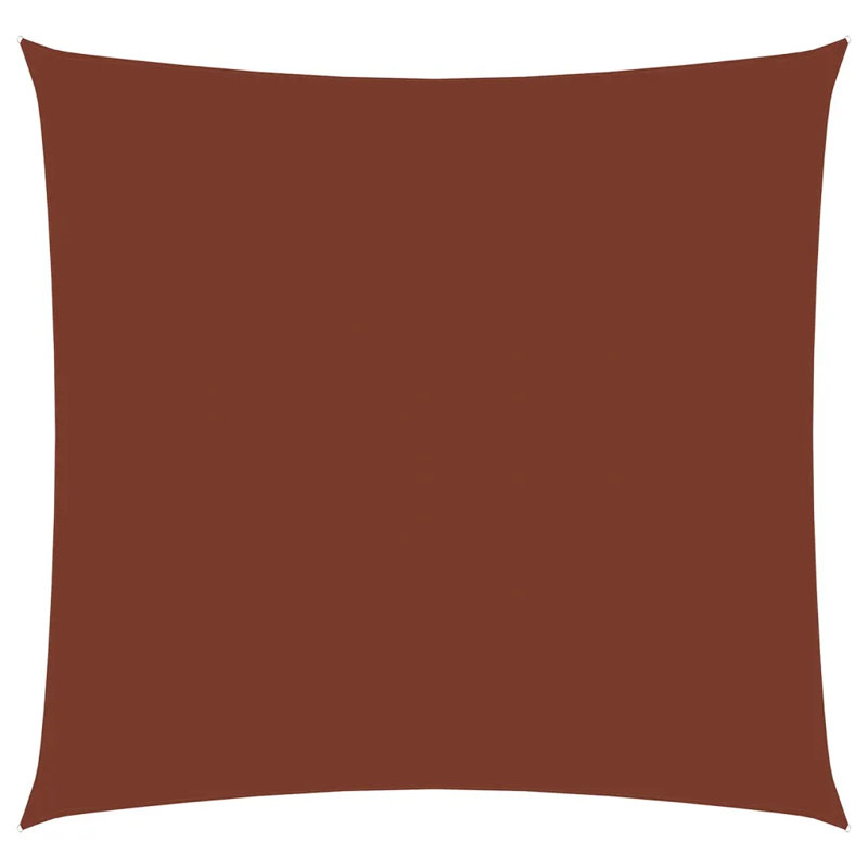 Radium 2m x 2m Rectangular Shade Sail, Terracotta