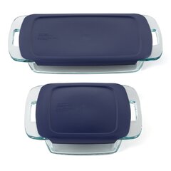 PYREX GLASS BAKING DISH, 3QT, 9X13, GLASS (4/CS)