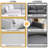 Oversized Modular Silod Wood Sectional With Ottoman-1163381092