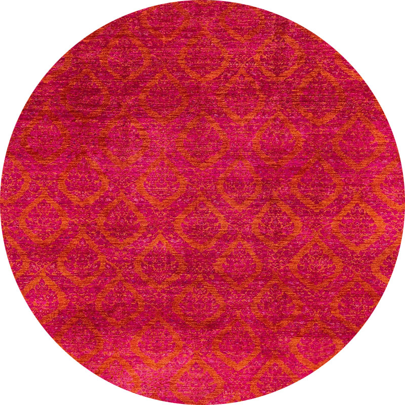 Tapis abstrait moderne 2584, Rond 6 pi