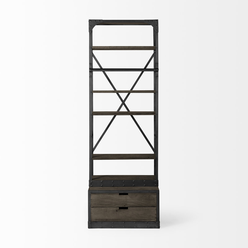 Schlueter Etagere Storage Bookcase