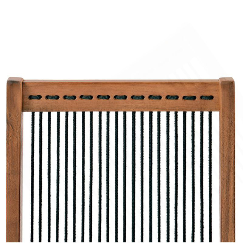 Chaise pliante en bois