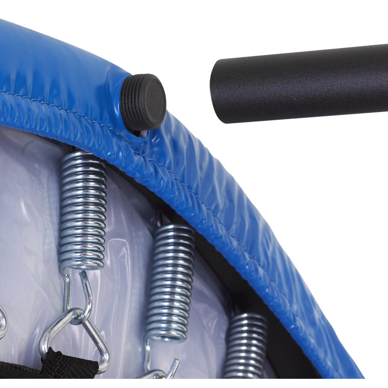 Machrus Upper Bounce Replacement Spring Pad Safety Cover - For Round Mini Rebounder Trampolines, 44", Blue
