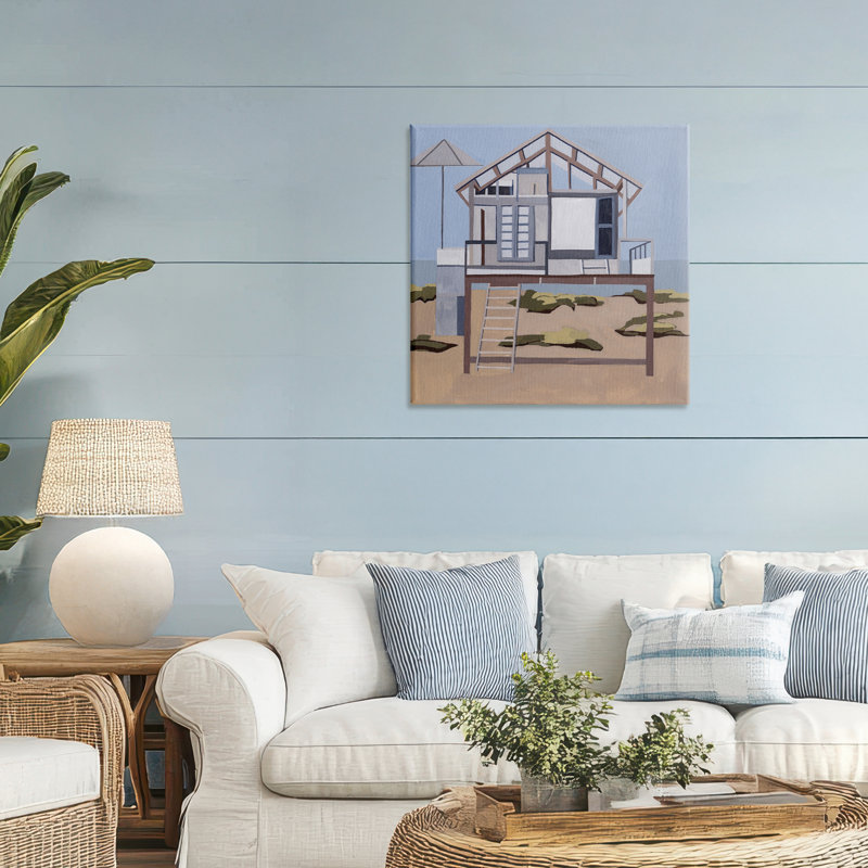 Toile de cabine Silent Shores, conception par Melissa Wang, H 30 po x l 30 po