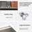 33" Stainless Steel Kitchen Sink - And Long Lasting Material 304 Deep Built-In Track For Accessory Placement