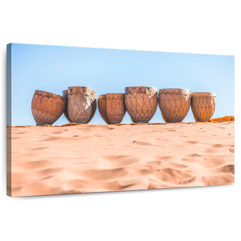 Abarca Desert Drums, 26" H x 39" W