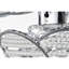 Ventilateur de plafond en chrome chrome poli 3 lumières avec télécommande Camreigh