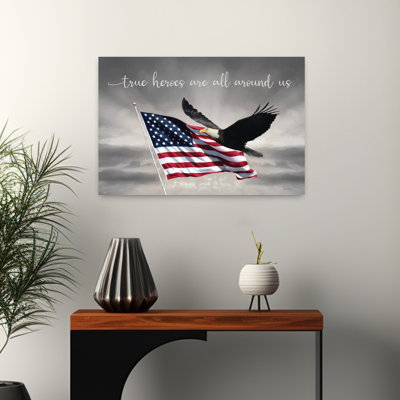 Contemporary Bird Eagle Summer Art