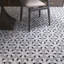 Radiant Hexagon 7,88 po X 9,45 po Carrelage mural et de plancher en porcelaine mat-108199943