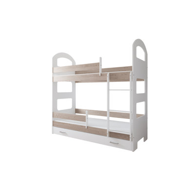 Peterkin Bunk Bed with Built-in Ladder Included